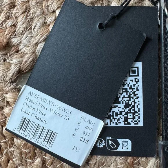 The Kooples Emily Small Bag in Black Stud-Effect Leather – NWT - Picture 3 of 8